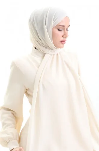 Katoenen Zachte Sjaal 70283-11 Beige 70283-11