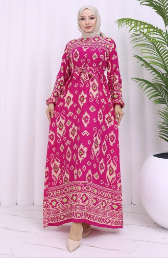 Robe Hijab Fushia 2031-02