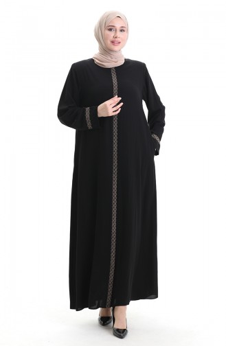 Black Abaya 5083-01