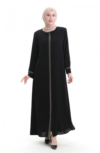 Black Abaya 5083-01