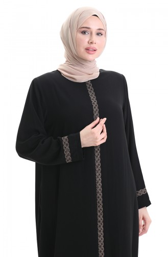 Black Abaya 5083-01