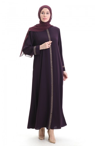 Plum Abaya 5083-04