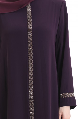 Plum Abaya 5083-04