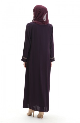 Plum Abaya 5083-04