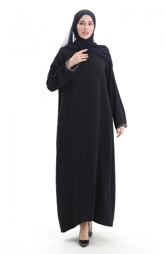 Navy Blue Abaya 1904-06