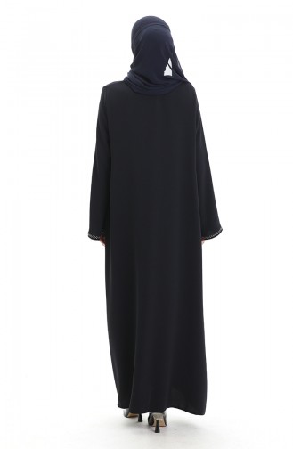 Navy Blue Abaya 1904-06