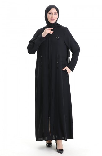 Black Abaya 6148-01