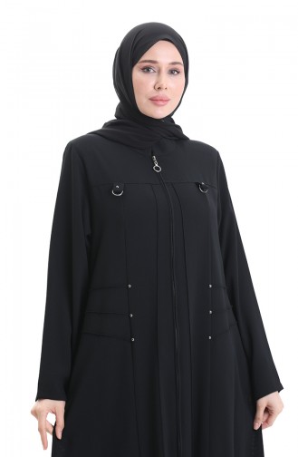 Black Abaya 6148-01