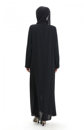 Black Abaya 6148-01