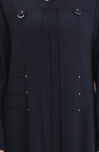 Navy Blue Abaya 6148-02