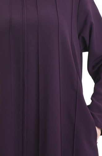 Plum Abaya 6177-04
