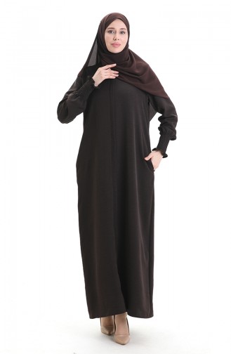 Abayas Couleur Brun 5095-03