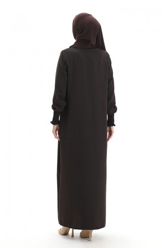 Abayas Couleur Brun 5095-03