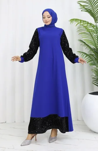 Robe De Soirée A Paillettes 0305-07 Saks 0305-07