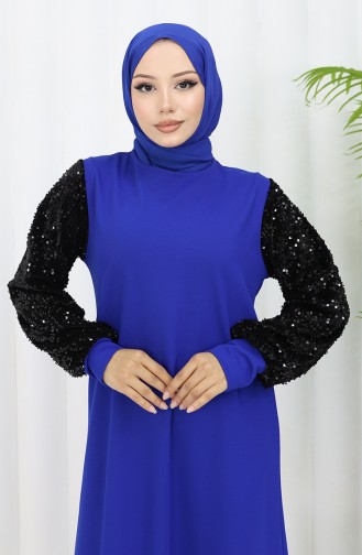 Abendkleid Mit Pailletten 0305-07 Saks 0305-07