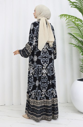 Robe Hijab Noir 0052-03