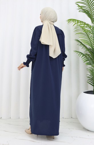 Abayas Bleu Marine 2035-02