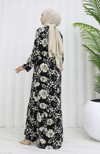 Robe Hijab Noir 2037-01