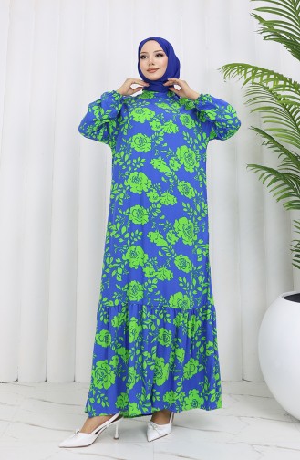 Robe Hijab Blue roi 2037-02