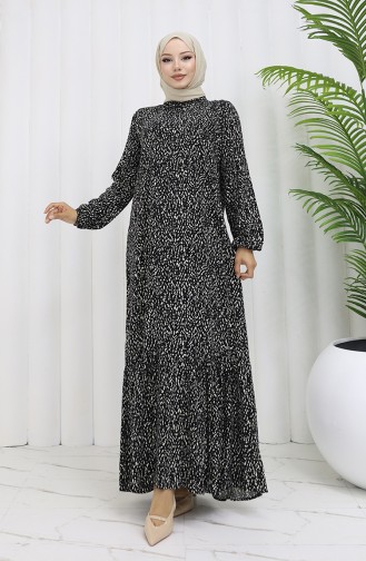 Robe Hijab Noir 2038-01