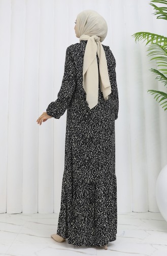 Robe Hijab Noir 2038-01