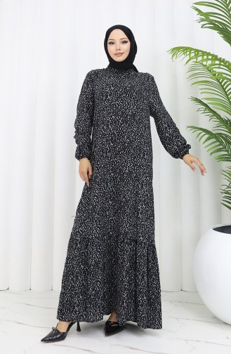 Robe Hijab Noir 2038-02