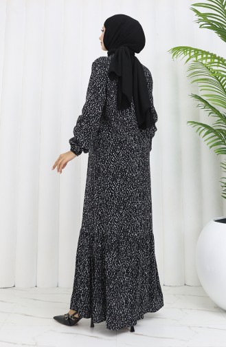 Robe Hijab Noir 2038-02