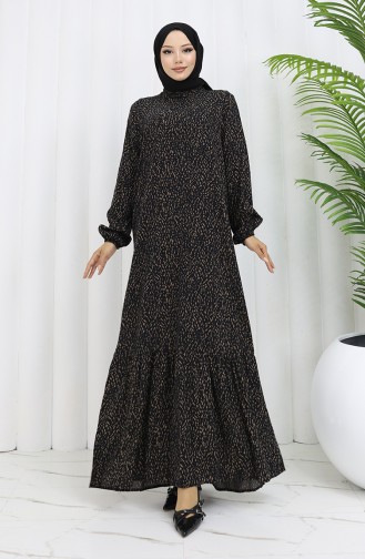 Robe Hijab Noir 2038-06