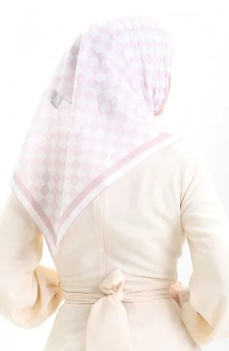 Patterned Soft Scarf 70294-10 Dusty Pink 70294-10