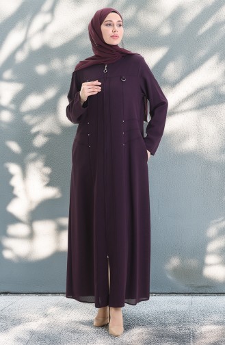 Abayas Plum 6148-03