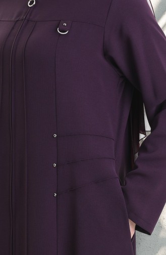 Abayas Plum 6148-03