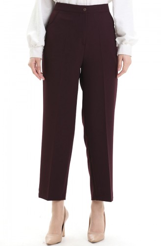 Claret red Broek 4003-04