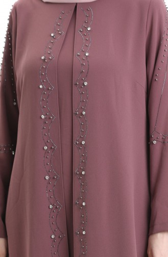 Robe Hijab Tabac 6246-06