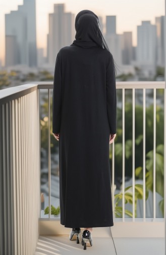 Gold Hijab Dress 6253-03