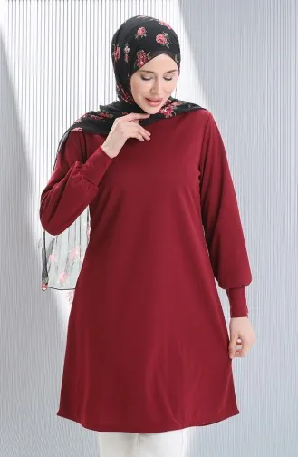 Tunique Basique 1120-01 Rouge Bordeaux 1120-01