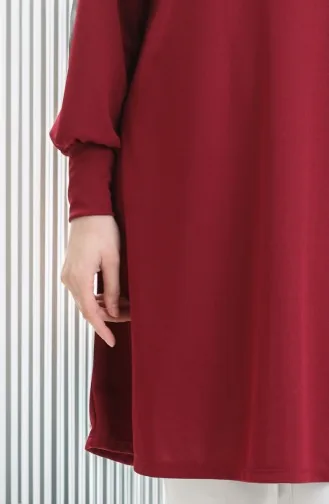 Tunique Basique 1120-01 Rouge Bordeaux 1120-01