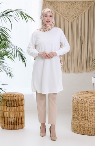Basic Tunik 1120-06 Beyaz
