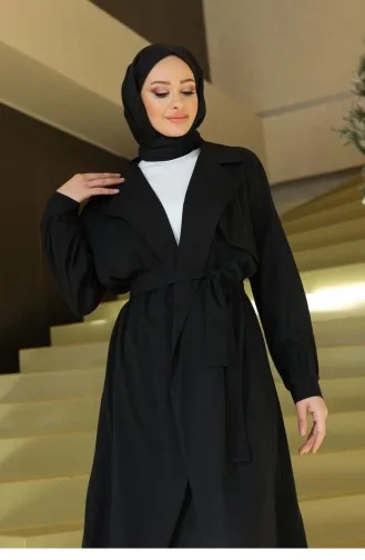 بدلة مون بيس المفصلة باللون الأسود 658