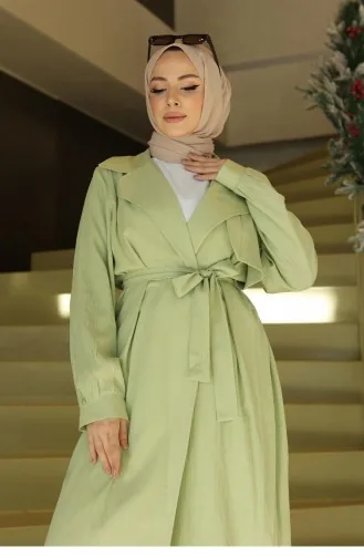 Ay Parça Detaylı Takım Mint Yeşili