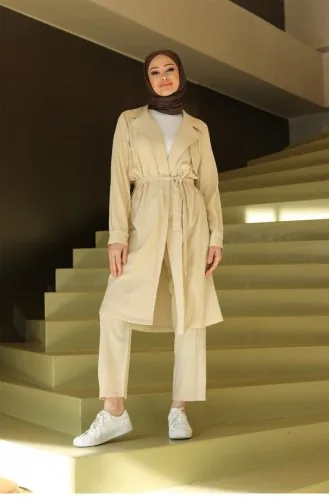 مجموعة مون بيس المفصلة باللون البيج 662