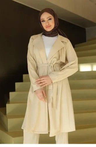 مجموعة مون بيس المفصلة باللون البيج 662