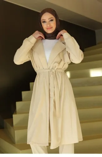 مجموعة مون بيس المفصلة باللون البيج 662