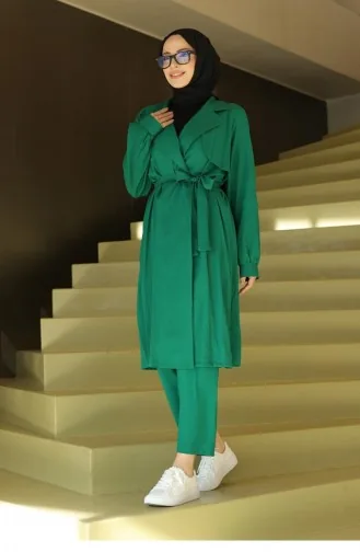 Ensemble Détaillé De Pièces De Lune Vertes 663