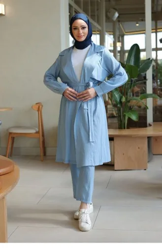 Moon Piece Detailliertes Set Baby Blau 666