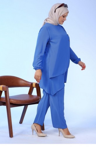 Indigo Suit 5079.İndigo