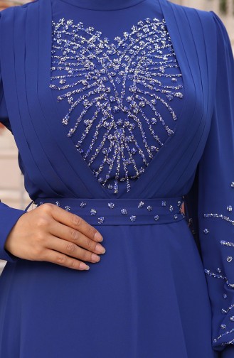 Stein Hijab-Abendkleider 6237-04