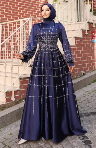 Plus Size Satin Evening Dress 6249-06 Parliament 6249-06