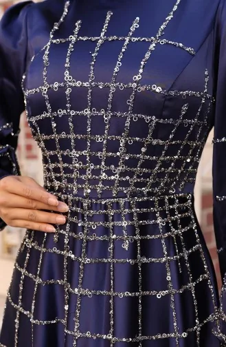 Plus Size Satin Evening Dress 6249-06 Parliament 6249-06