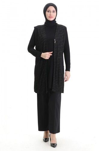 Gilet Sans Manches Noir 994727I-01