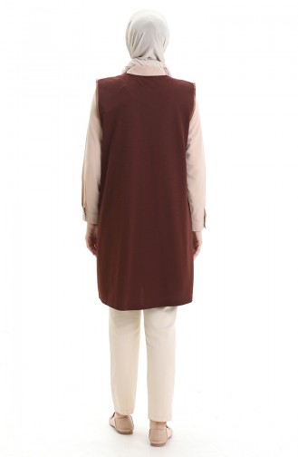 Tobacco Brown Gilet 994763-04
